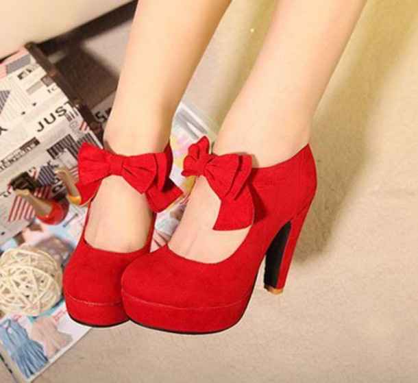 Red shoes
