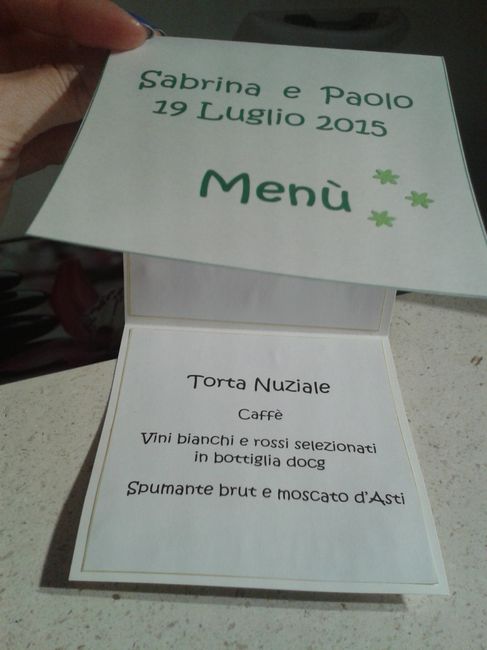 Menu' nella sua forma.. - 2