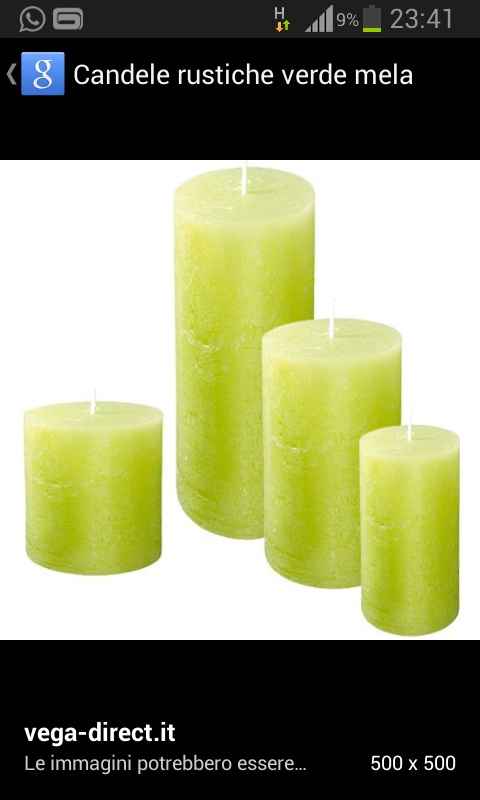 Candela e lanterna segnaposto e bomboniera - 1