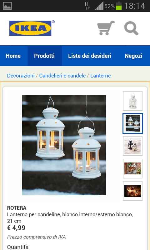 Candela e lanterna segnaposto e bomboniera - 2