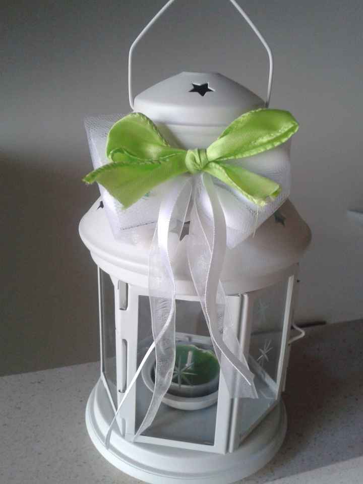 Bomboniera confezionata con fiocchi - 1