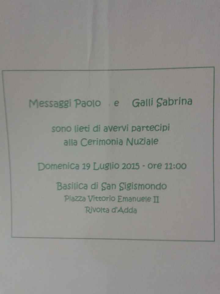 Invito in chiesa.. vi piace?? - 2