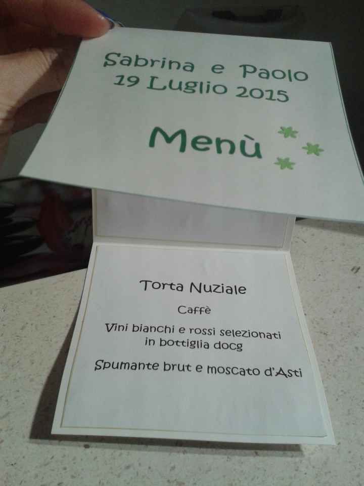 Menu' nella sua forma.. - 2