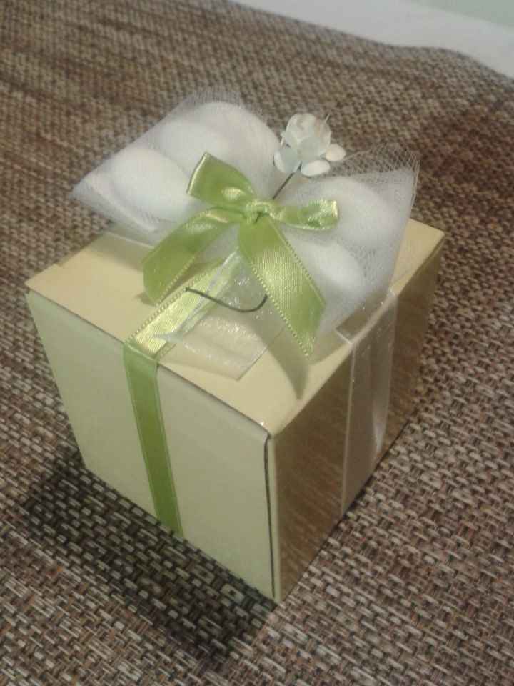 Bomboniera confezionata da me - 2