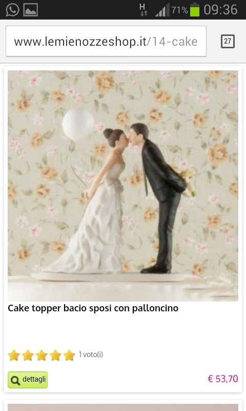 I cake topper! facciamo una raccolta foto? - 1