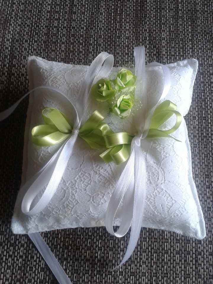 Cuscino portafedi personalizzato..che ne pensate? - 1