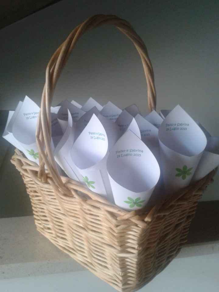 Cesti x coni confetto e riso - 2