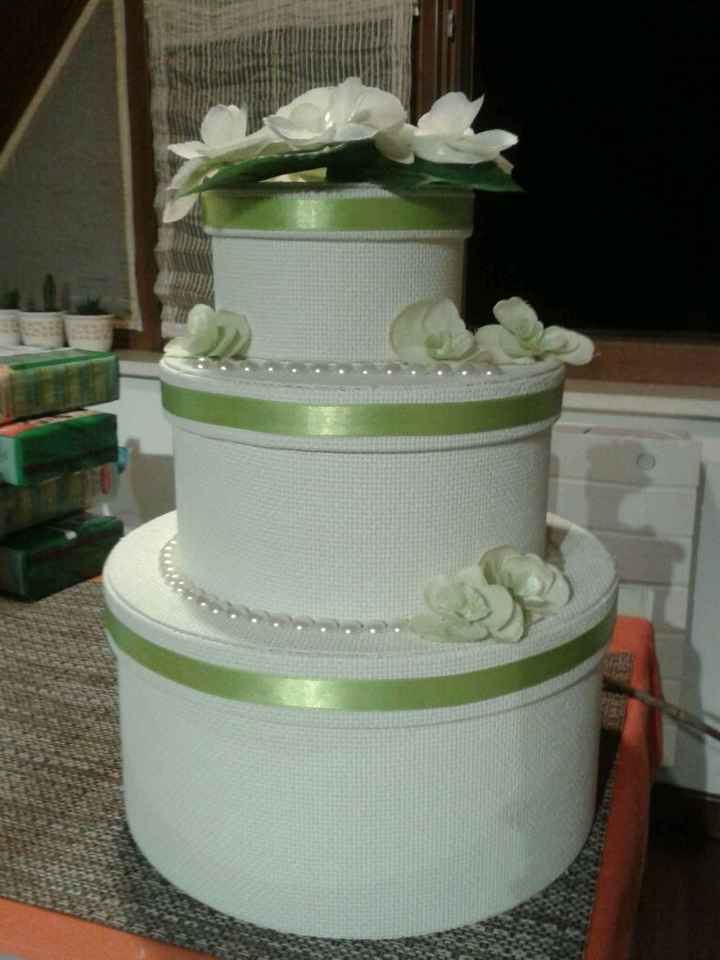 Torta porta buste - 1