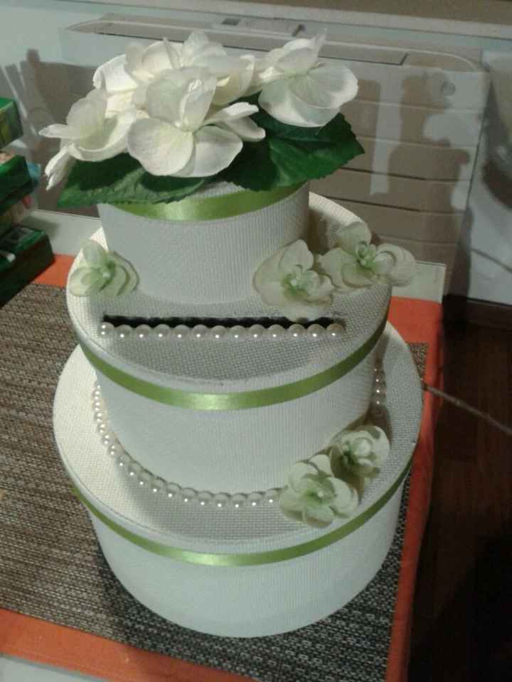 Torta porta buste - 2