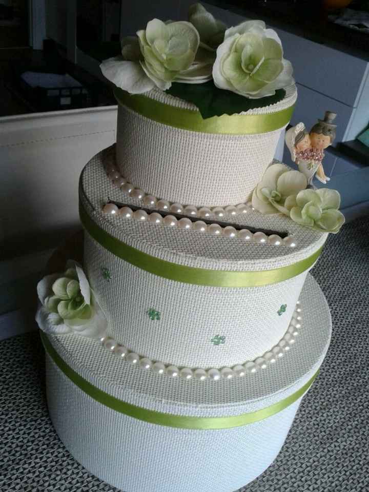 Torta porta buste - 1