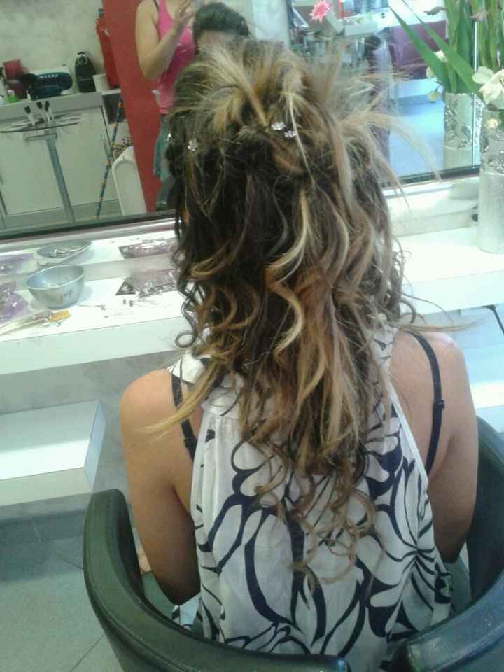 Ultima prova acconciatura - 2