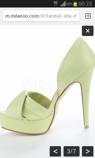 Scarpa colorata...arrivata - 1