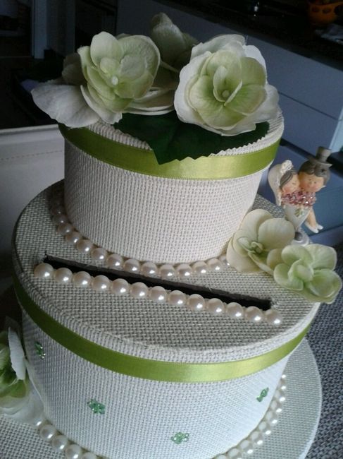 Torta porta buste - 2