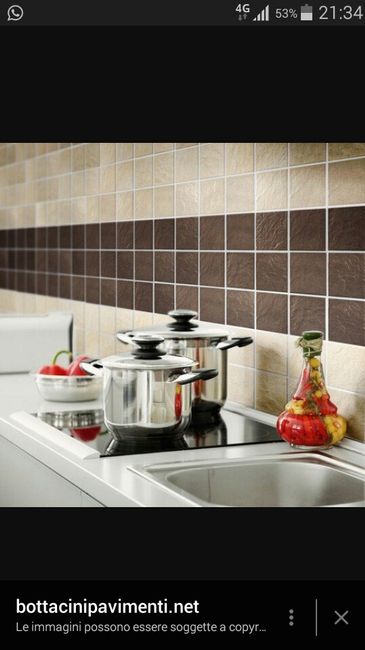 Rivestimento parete cucina!! - 2