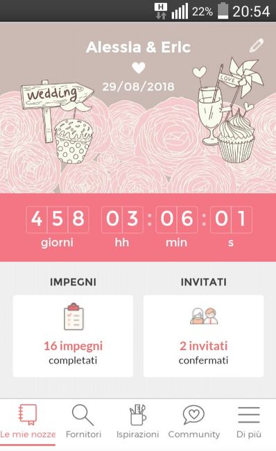 Condividete la data delle vostre nozze - 1