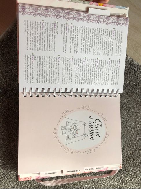 Agenda matrimonio - 2