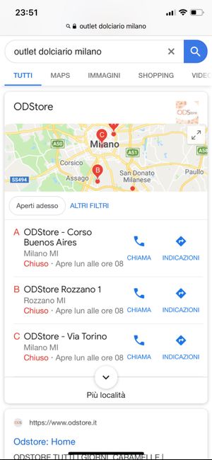Ingrosso dolciumi Milano 1