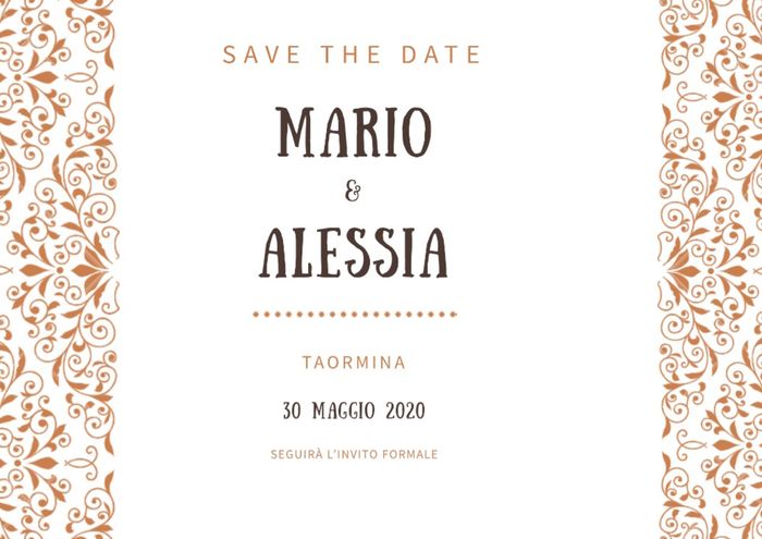 Save the date - 1