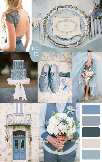 Matrimonio azzurro o blu 💦🦋🧩🥣💧💙🔷 - 4