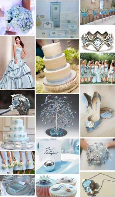 Matrimonio azzurro o blu 💦🦋🧩🥣💧💙🔷 - 6