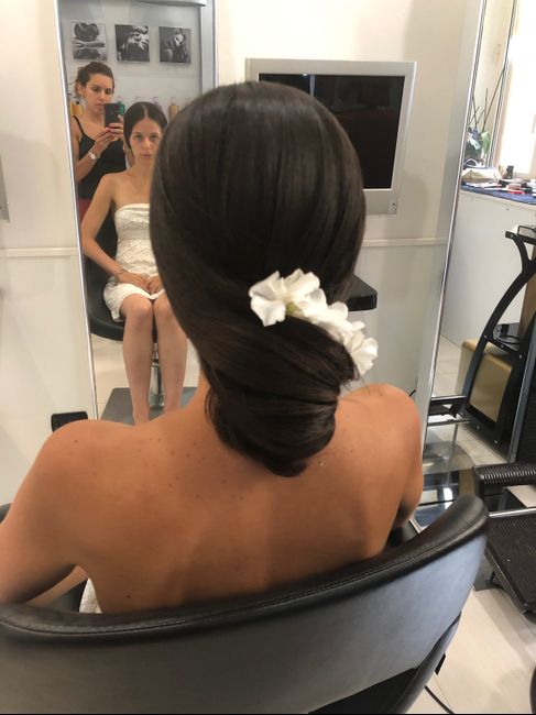 Come sarà l'acconciatura della sposa? 1