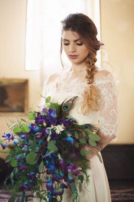 Matrimonio tema pavone 10