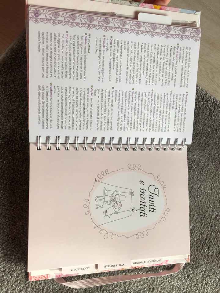 Agenda matrimonio - 2