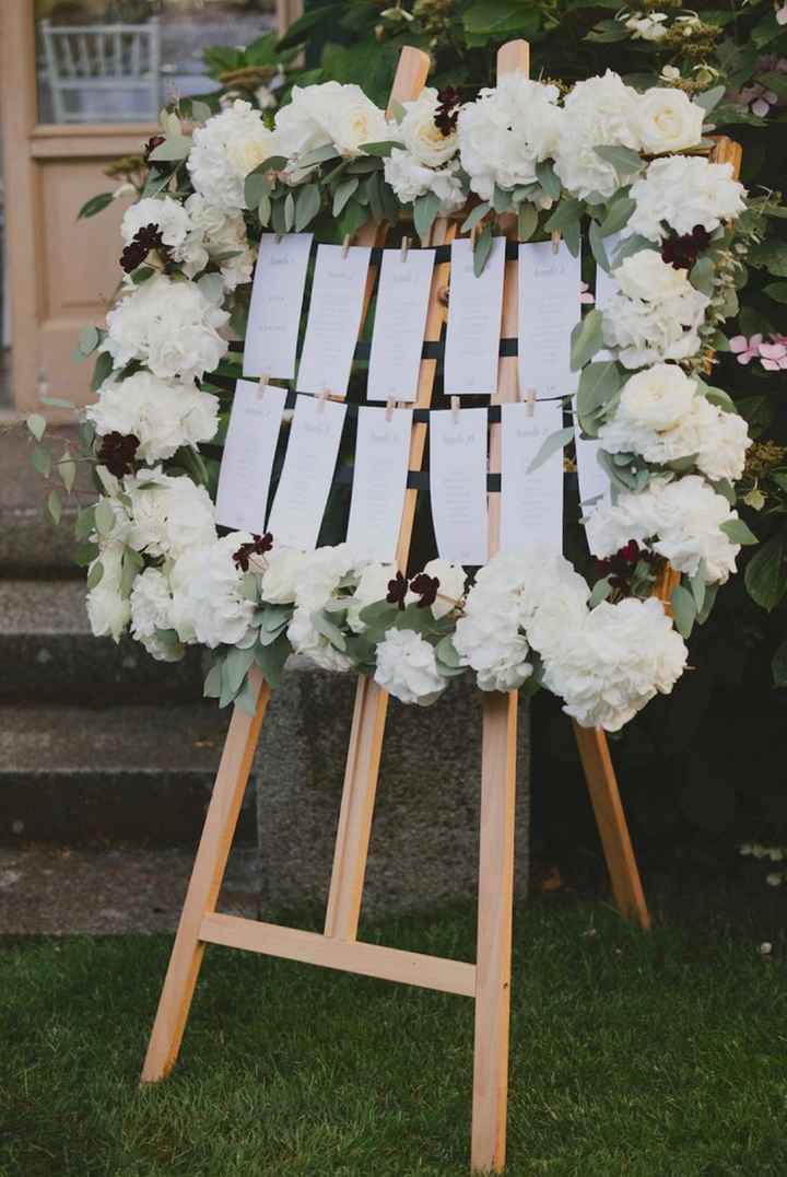 Tableau mariage - 1