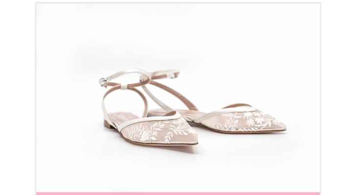 Scarpe sposa basse - 1