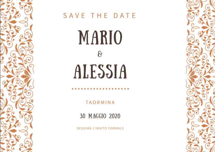 Save the date - 1