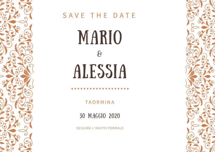 Save the date - 1