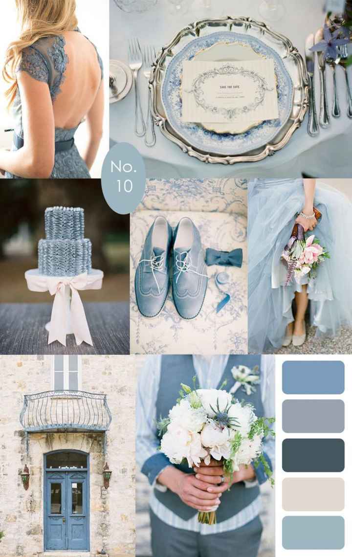 Matrimonio azzurro o blu 💦🦋🧩🥣💧💙🔷 - 4
