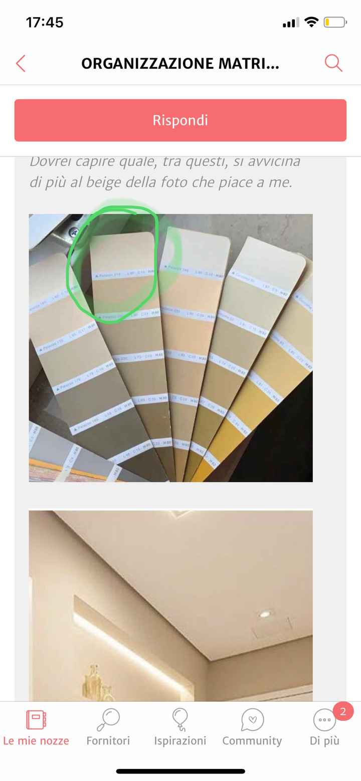 Colore della parete - 1