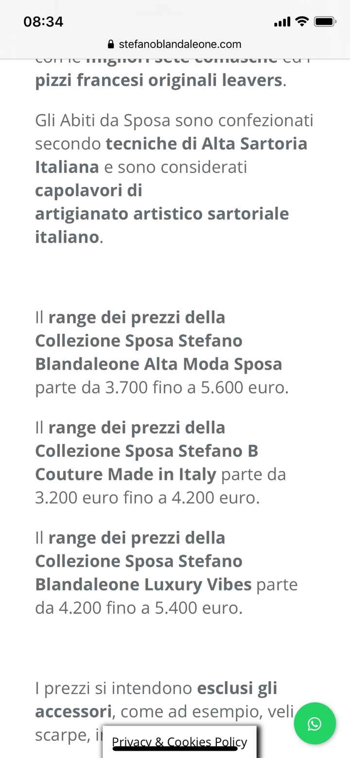 Abito blandaleone - 1