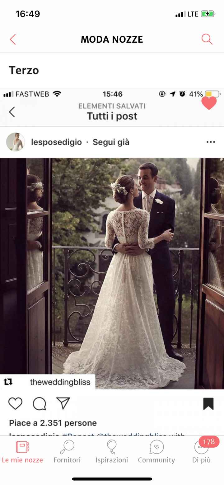 L'entrata in chiesa con un abito dalla spallina larga - 1