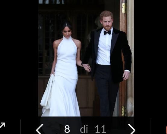 Ricevimento serale meghan e harry - 2