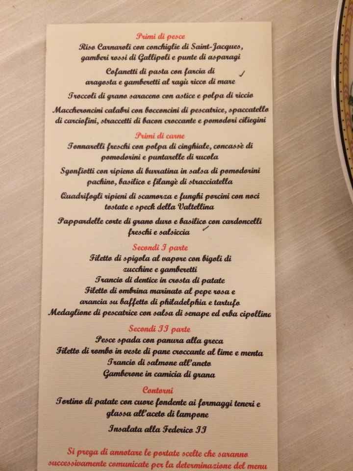 Prova menú mille e una notte fatta! - 1