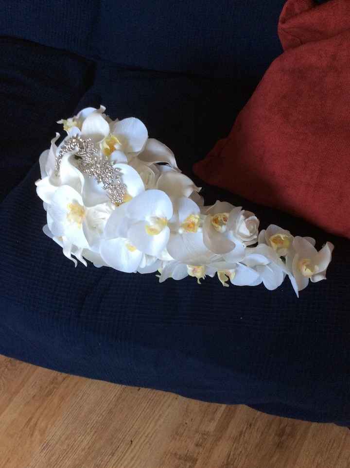 Che ne dite del mio bouquet di orchidee?