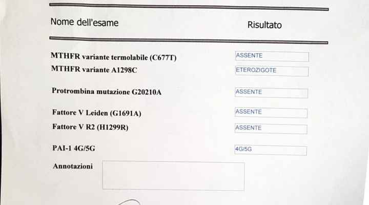  Mtfhr in eterozigote info - 1