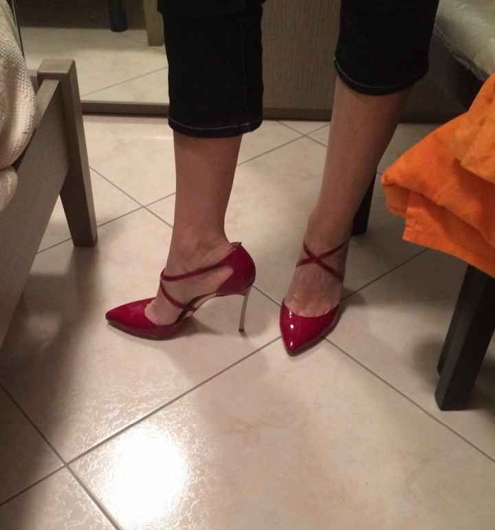 Ho comprato le scarpe per il mio matrimonio 