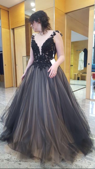 Vestiti da sposa di colore nero 2