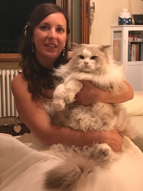 Ci sono i vostri pelosetti nel vostro grande giorno??😍🐶 - 1
