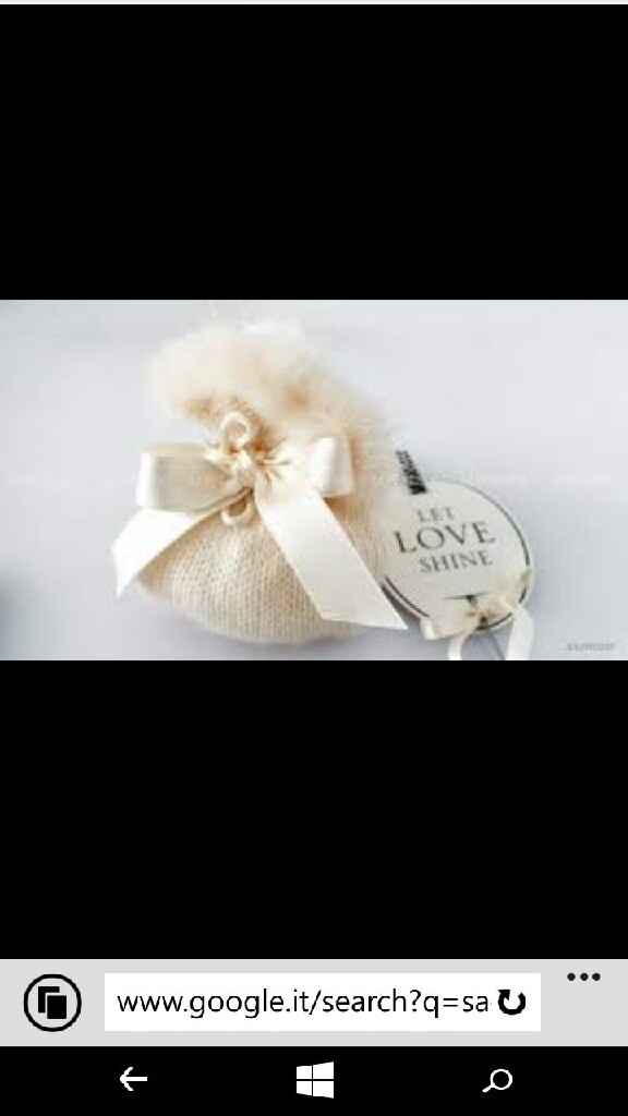 Sacchetti confetti "invernali" - 1