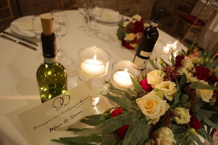 Allestimento tavoli 5