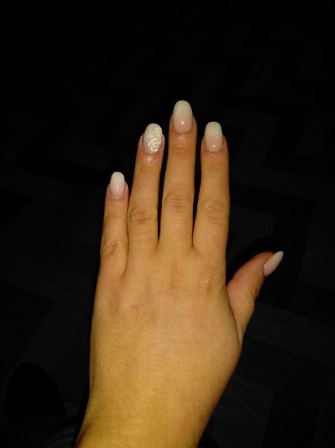 Mani sposa fatte che ne pensate? - 2