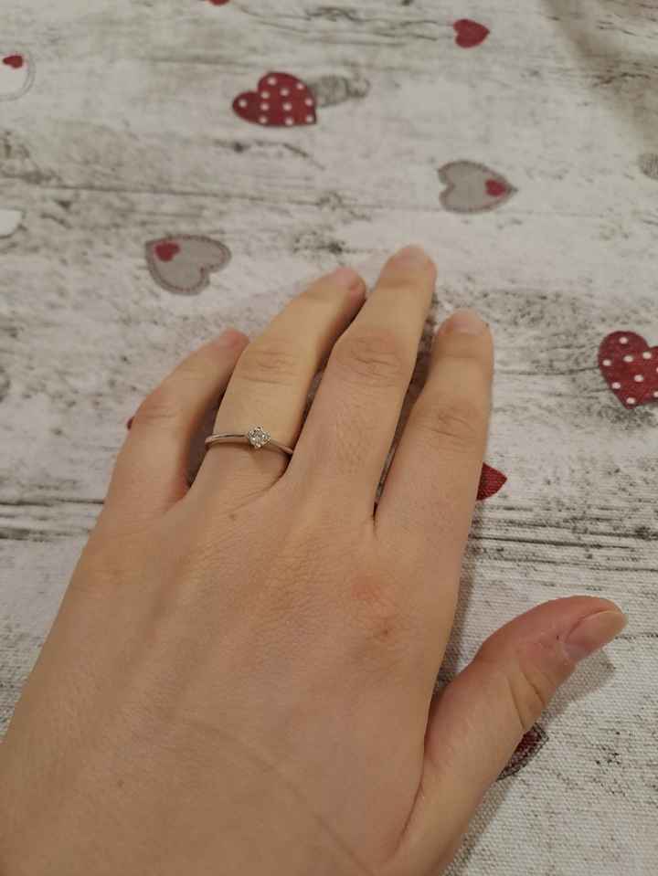 Come è il vostro anello di fidanzamento?? - 1