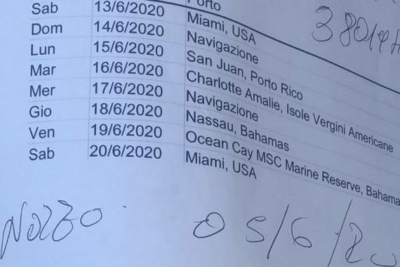 Crociera msc seaside 4