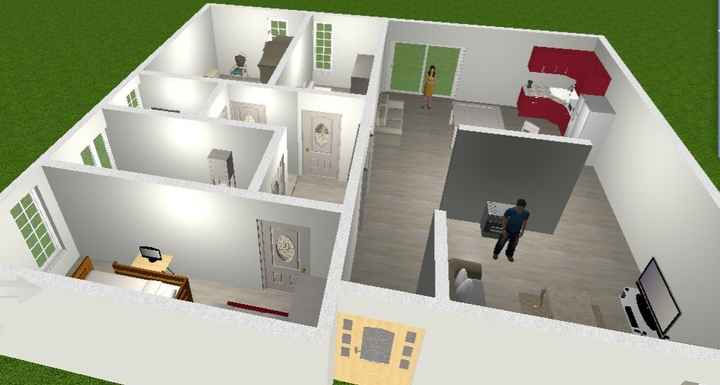 Disposizione casa - 1