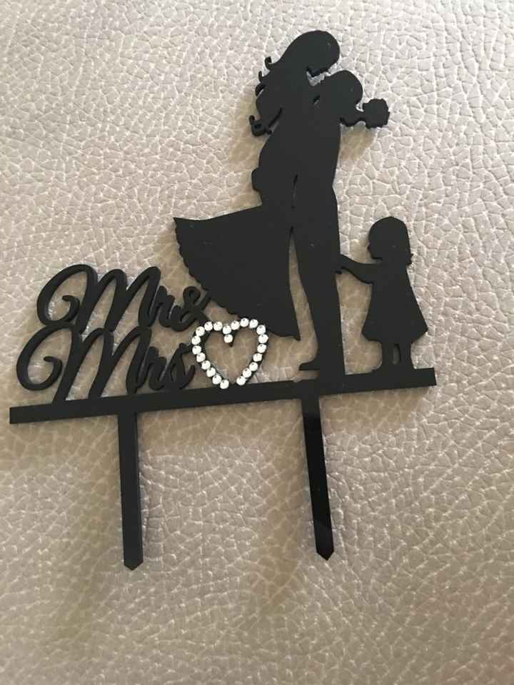 è arrivato il mio cake topper 😍 - 1