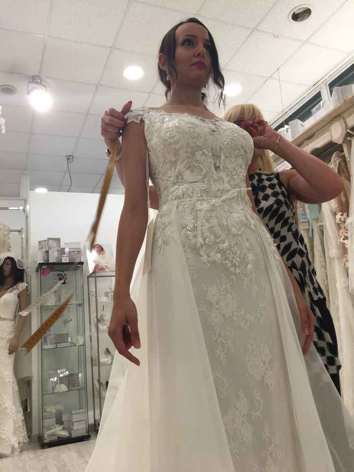 Oggi seconda prova 😍 - 2